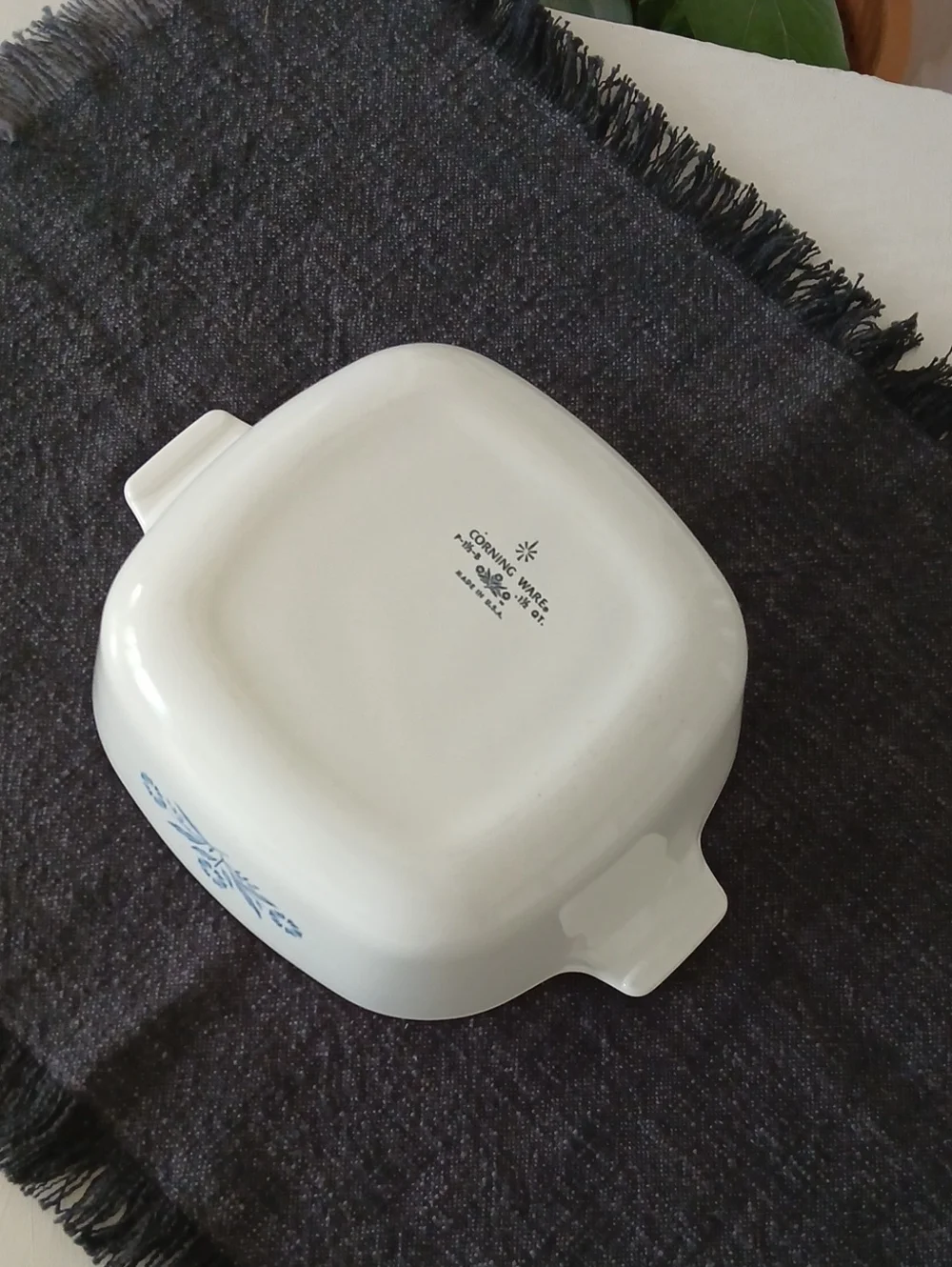 Corningware vintage blue